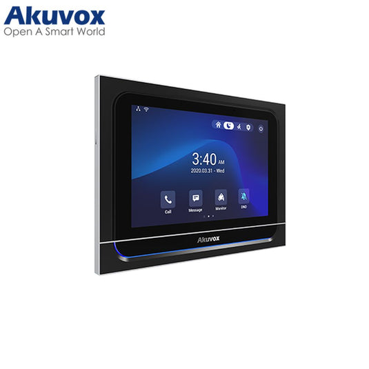 Akuvox X933W Black 7" Android Indoor Monitor-Akuvox-[SKU]-[Total Security Equipment]-[TSE]