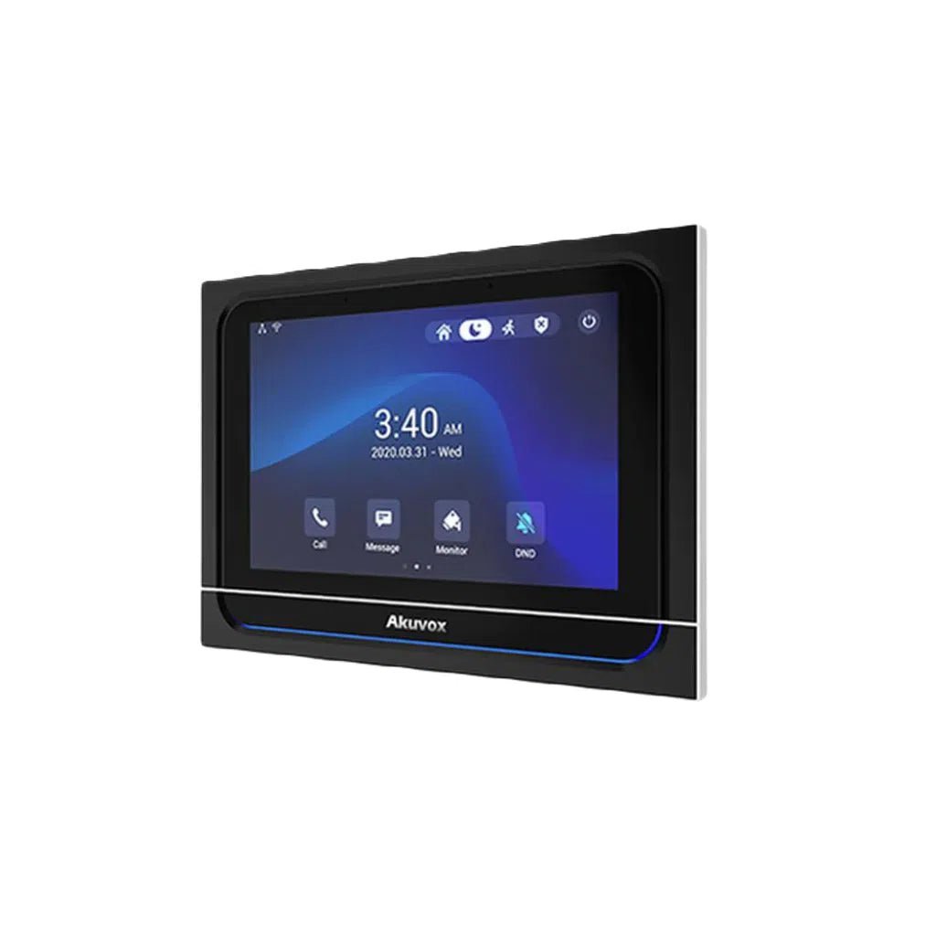 Akuvox X933W Black 7" Android Indoor Monitor - Total Security Equipment