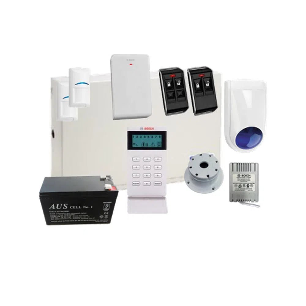 Bosch Alarm Solution 3000 Wireless Kit with Icon Keypad, 2 Wireless PIRs & Deluxe Keyfob - Total Security Equipment