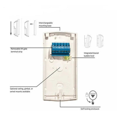 Bosch ISC - BPR2 - W12 Blue Line Gen2 PIR Motion Detectors - Total Security Equipment