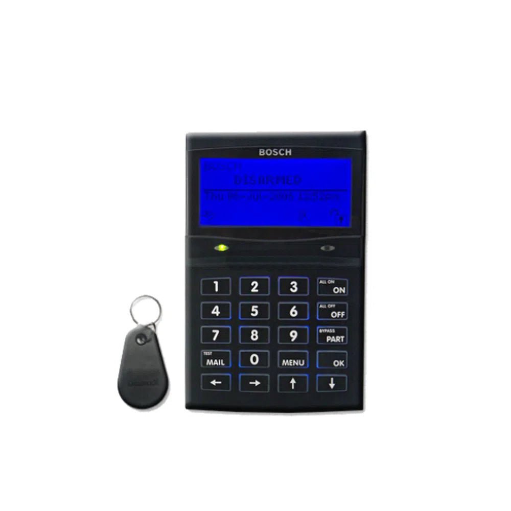 Bosch Solution 6000 Smart Card Graphics Keypad, Black - CP732B - Total Security Equipment