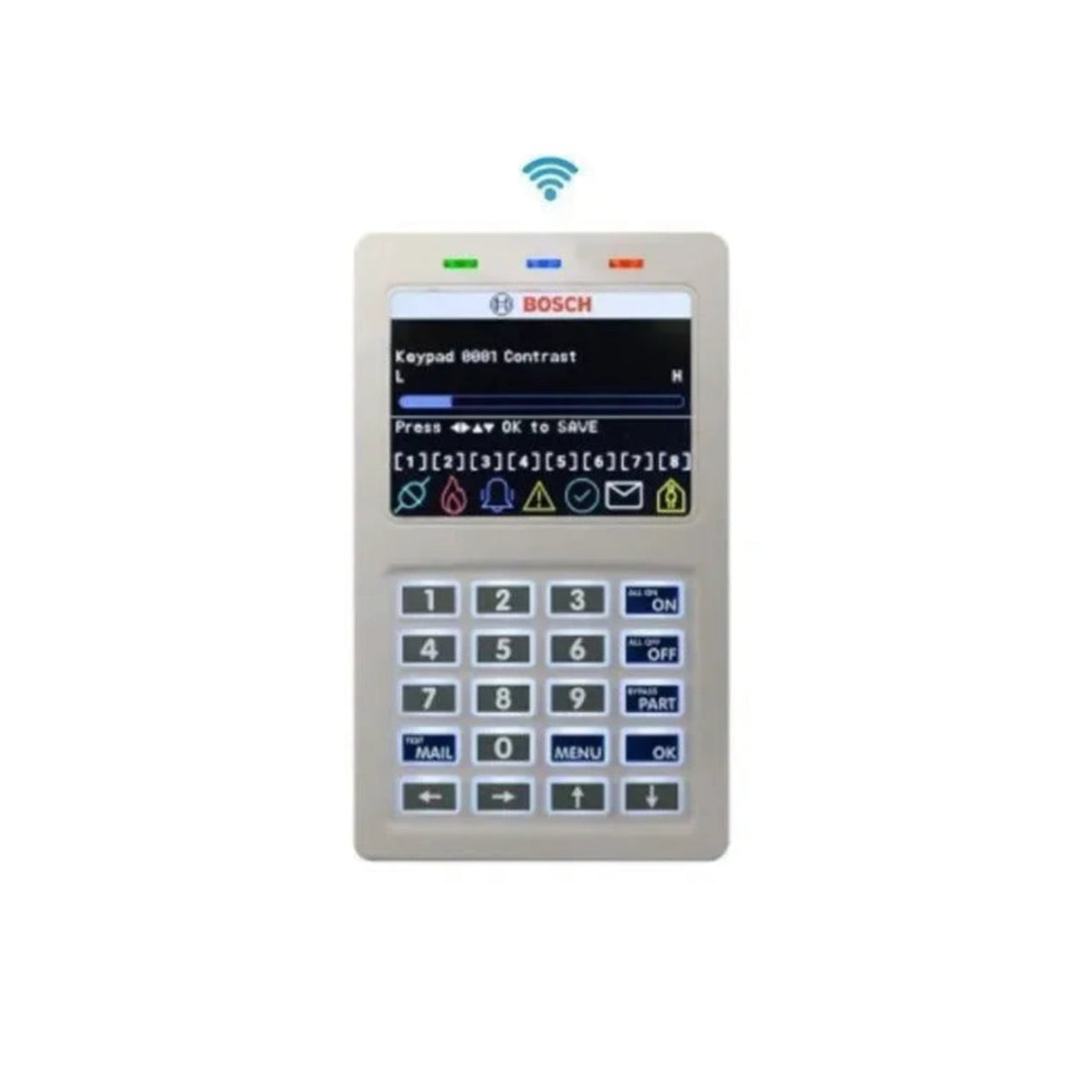 Bosch Solution 6000 Wi-Fi Smartcard Keypad (CP737B)
