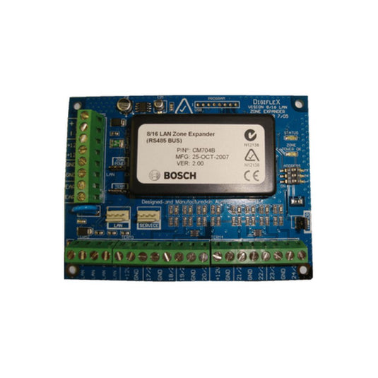 Bosch 8/16 Zone Expander Board PCB - CM704B-Trantech Security-[SKU]-[Total Security Equipment]-[TSE]