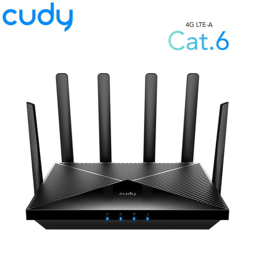 Cudy 4G LTE Cat 6 AC1200 Gigabit Wi - Fi Router - Total Security Equipment