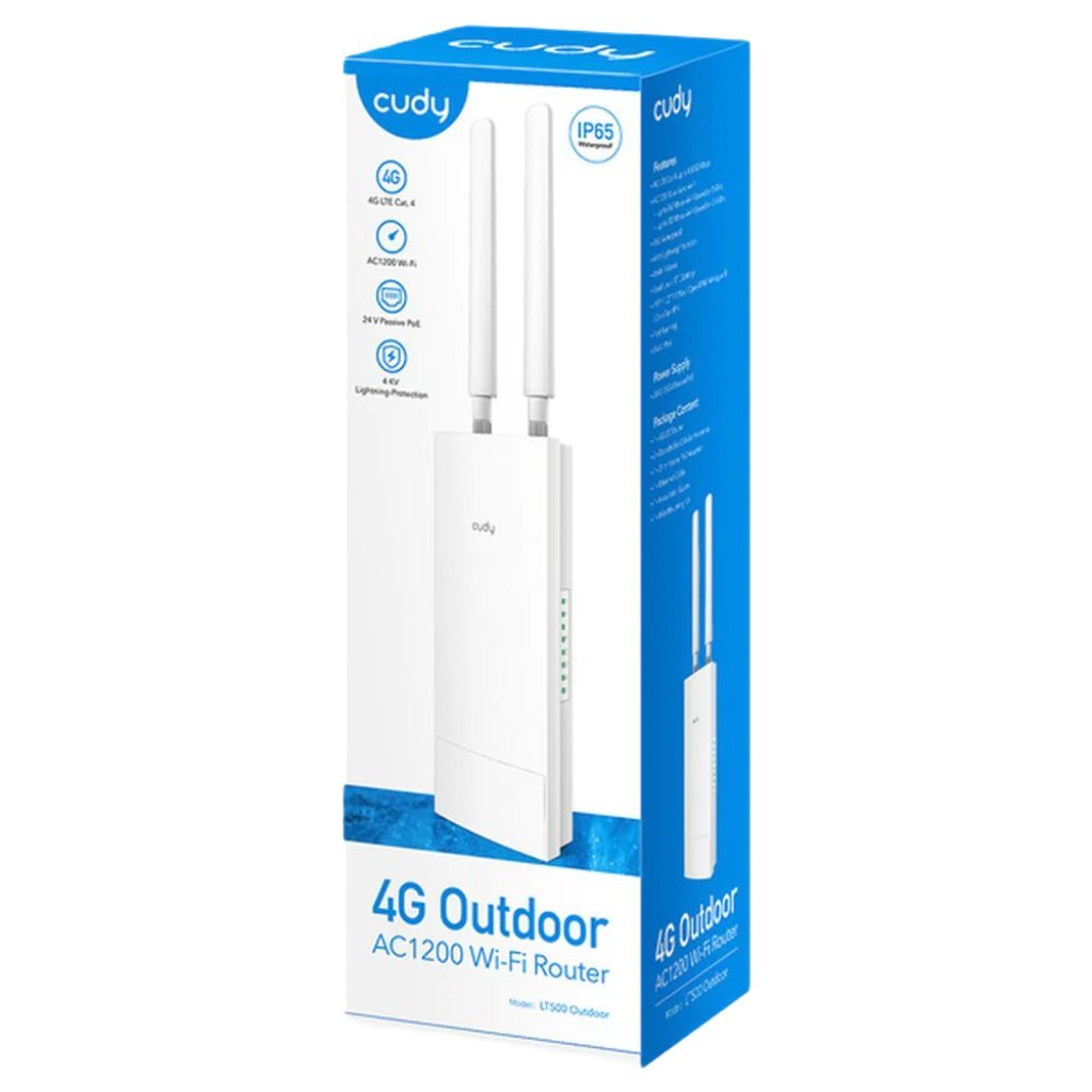 Cudy Outdoor 4G Cat 4 AC1200 Wi - Fi Router - Total Security Equipment