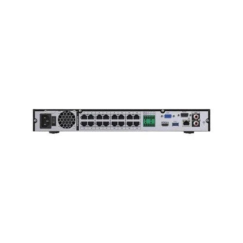 Dahua 16 Channel NVR5216 - 16P - 4KS2SE 1U 16PoE 4K H.265 Pro Network Video Recorder - Total Security Equipment