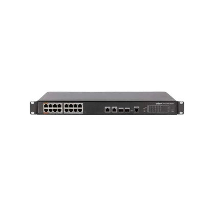 Dahua 16 - port 100 Mbps + 2 - port Gigabit Managed PoE Switch - PFS4218 - 16ET - 190 - Total Security Equipment