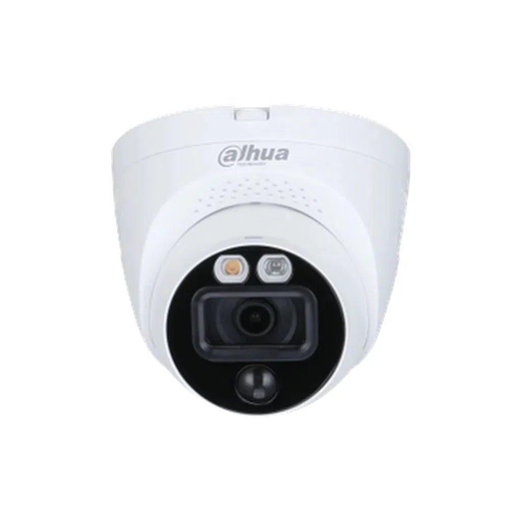 Dahua 5MP Real - time HDCVI Active Deterrence Fixed IR Eyeball Camera - HAC - ME1500EQ - LS - Total Security Equipment