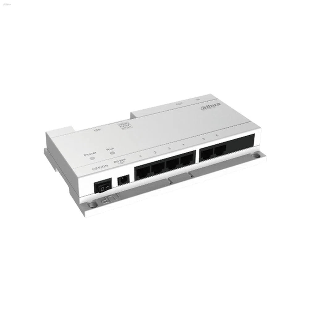 Dahua IP Switch PoE 6 Port 24V Intercom System - VTNS1060A - Total Security Equipment