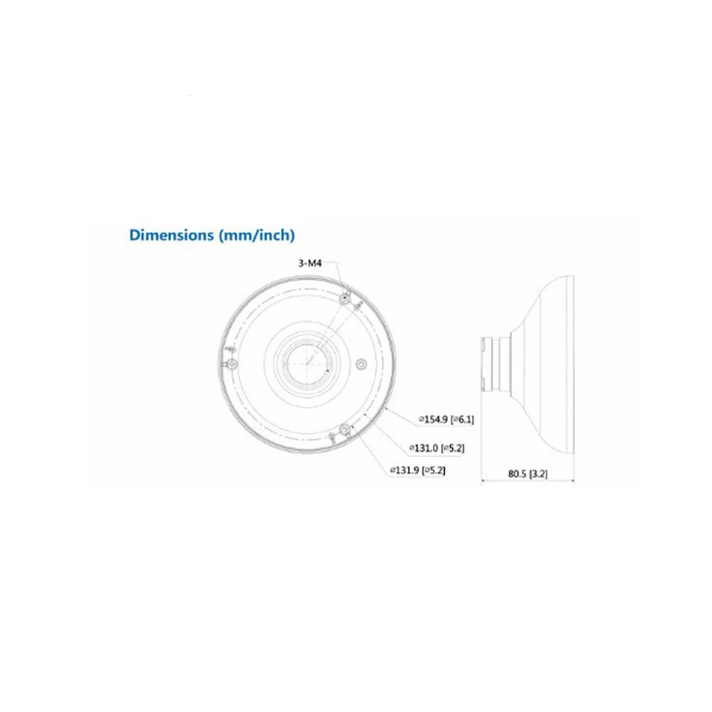 Fisheye Adapter Plate - PFA105 - Total Security Equipment