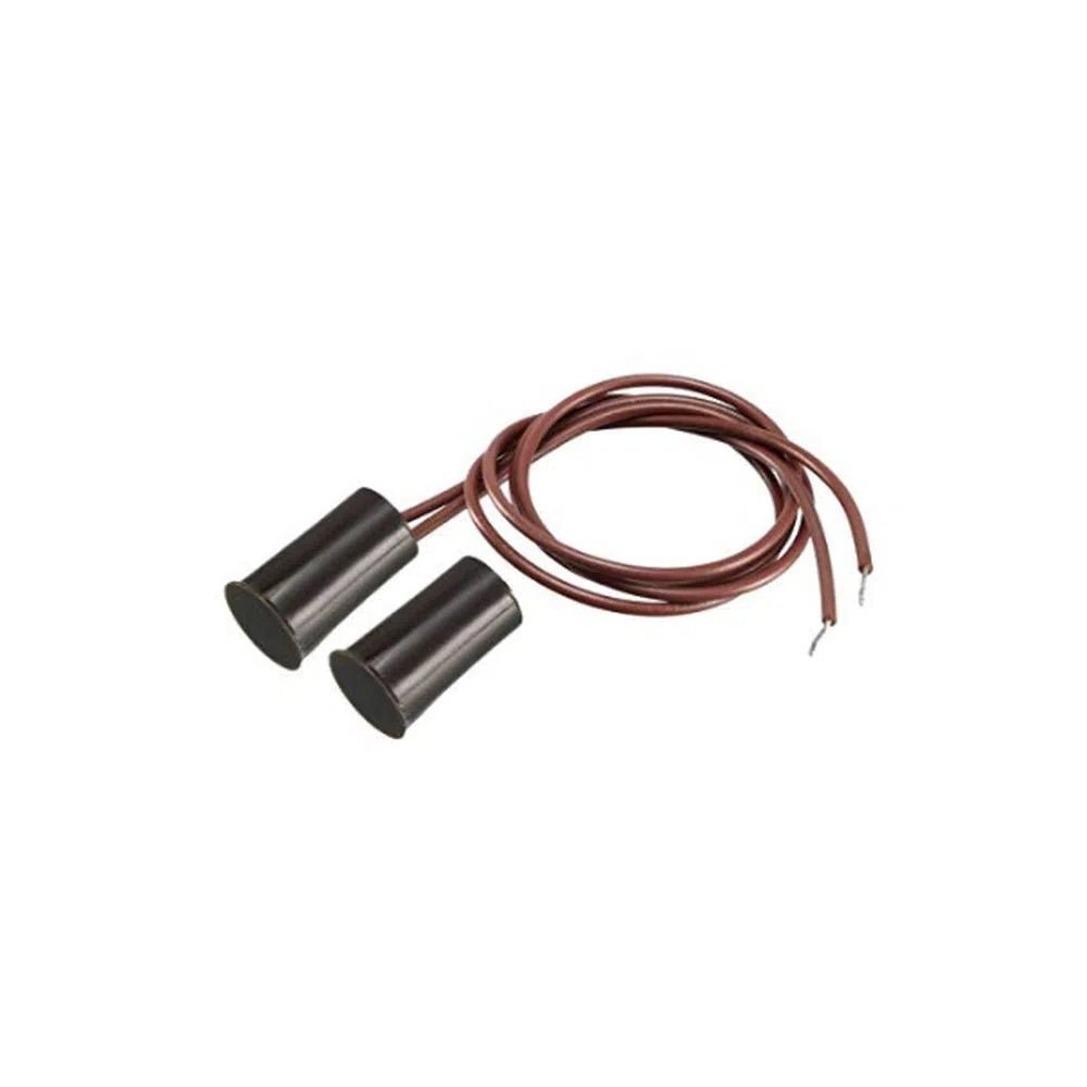 Flush Mount Reed Switch, Brown, Bag of 10 - Total Security Equipment