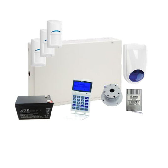 Bosch Alarm Solution 6000 Kit With Graphic Keypad, 3 Quad PIRs-Bosch-[SKU]-[Total Security Equipment]-[TSE]
