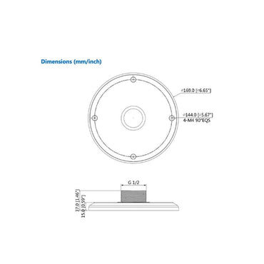 Mount Adapter - PFA102 - Total Security Equipment