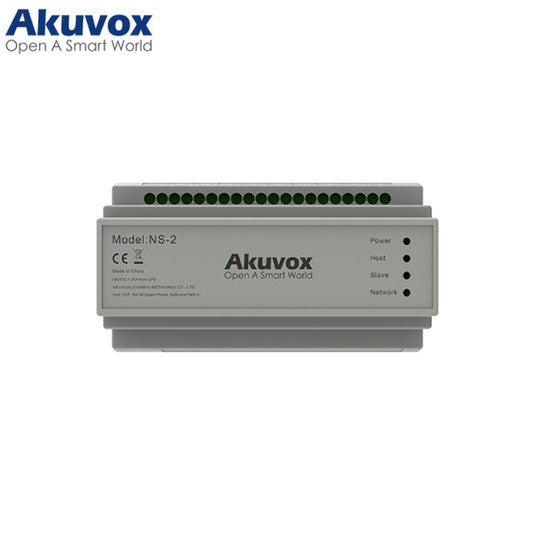 Akuvox NS-2 2-Wire IP Network Switch-Akuvox-[SKU]-[Total Security Equipment]-[TSE]