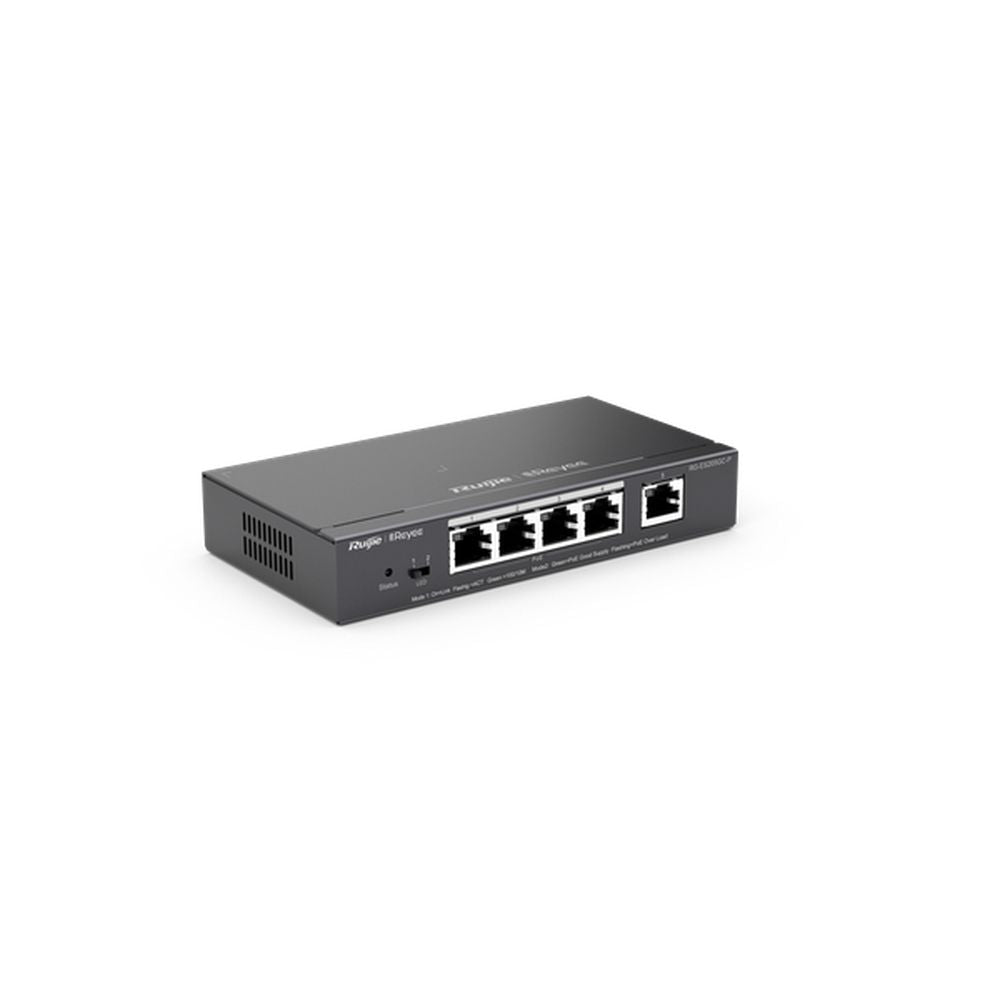 Ruijie 5 - Port Gigabit Smart Cloud Mananged PoE Switch - RG - ES205GC - P - Total Security Equipment