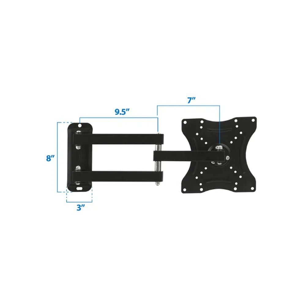 Swivel Wall Mount for 14 Inch to 42 Inch LED or LCD Panels - Total Security Equipment