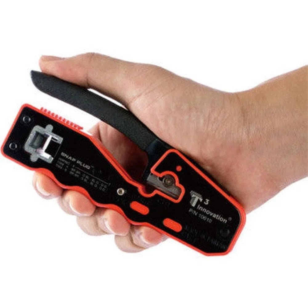 T3 RJ45 Snap Plug Compact Crimp Tool – Total Security Equipment