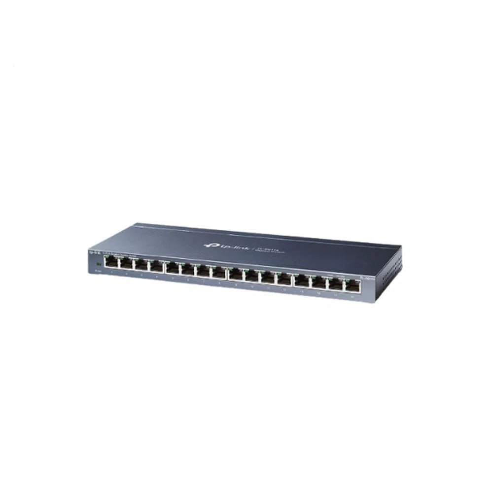 TP - Link 16 - Port Gigabit Desktop Switch - TL - SG116E - Total Security Equipment