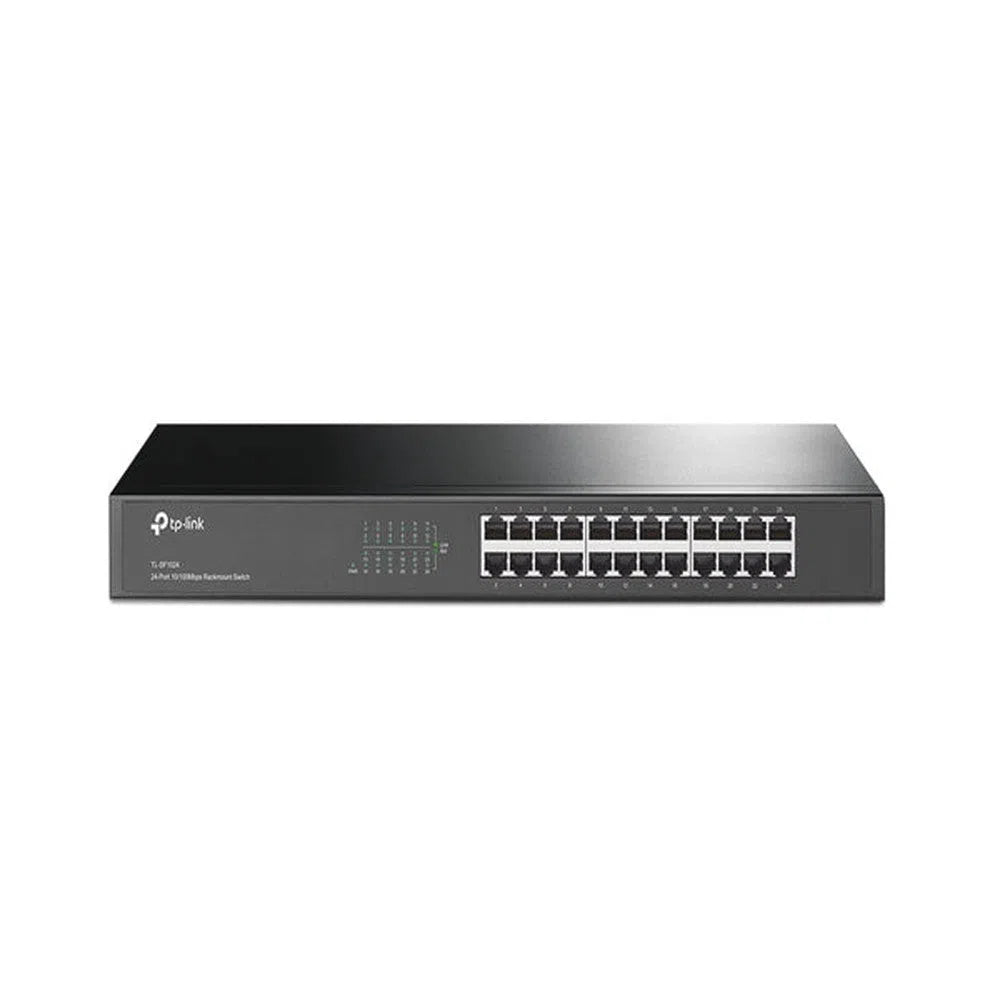 TP - Link 24 - Port 10/100Mbps Rack - mount Switch - TL - SF1024 - Total Security Equipment