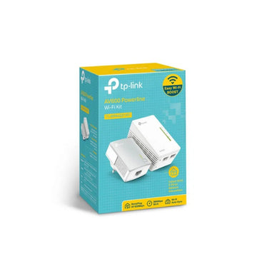 TP - Link 300Mbps AV600 Wi - Fi Powerline Extender Starter Kit - TL - WPA4220 - Total Security Equipment