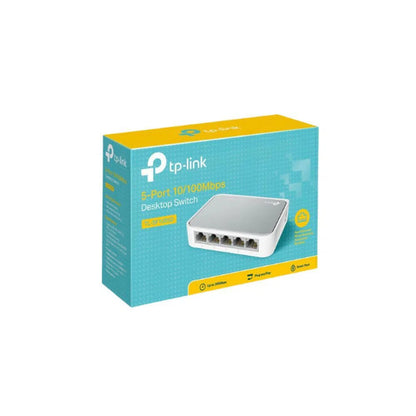 TP - Link 5 - Port 10 - 100Mbps Desktop Switch - TL - SF1005D - Total Security Equipment