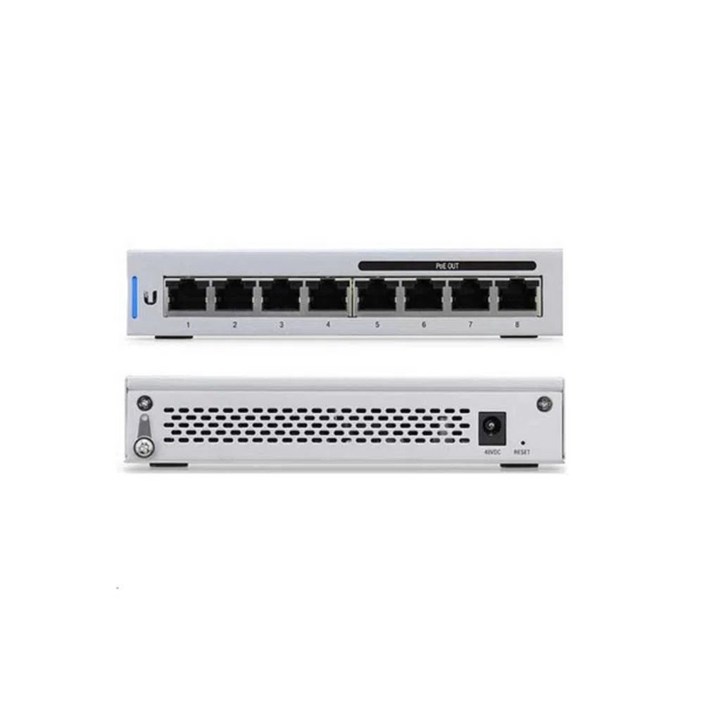 Ubiquiti 8 Port Switch - US - 8 - 60W - Total Security Equipment