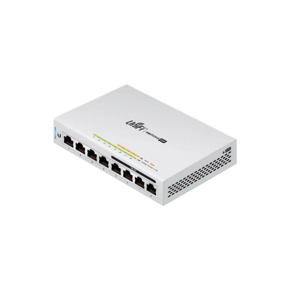 Ubiquiti 8 Port Switch - US - 8 - 60W - Total Security Equipment