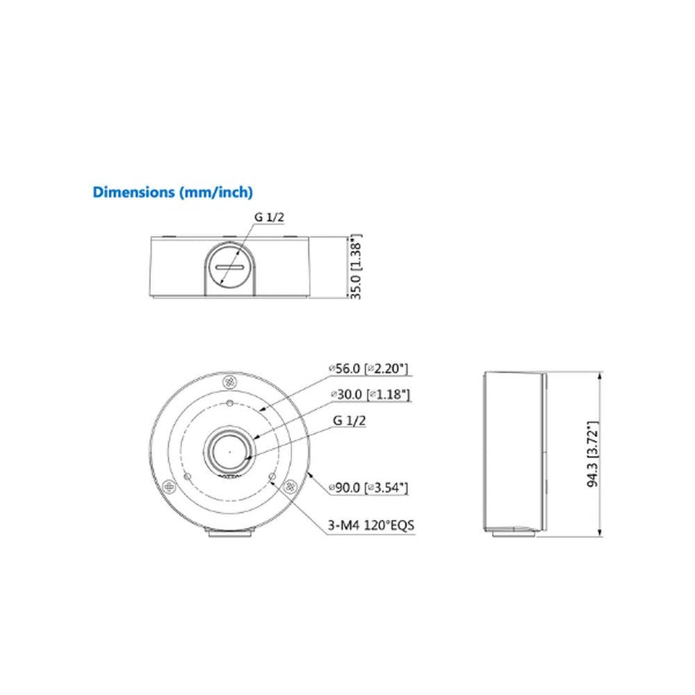 Water - proof Junction Box - PFA134 - Total Security Equipment