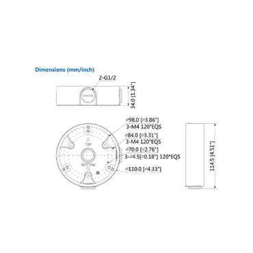 Water - proof Junction Box - PFA136 - Total Security Equipment