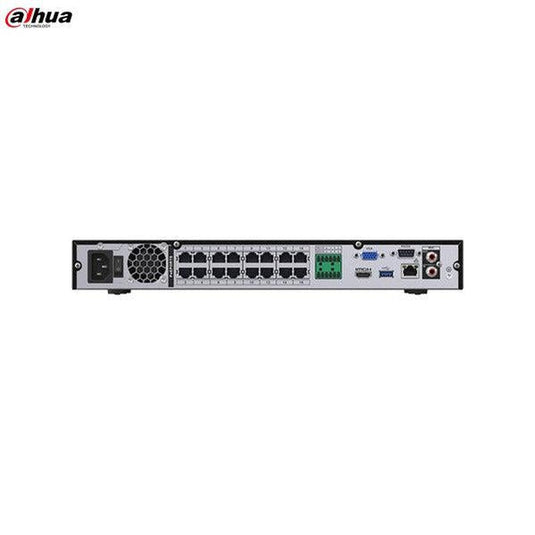 Dahua 16 Channel 1U 16PoE 4K H.265 Pro Network Video Recorder - NVR5216-16P-4KS2SE-Trantech Security-[SKU]-[Total Security Equipment]-[TSE]